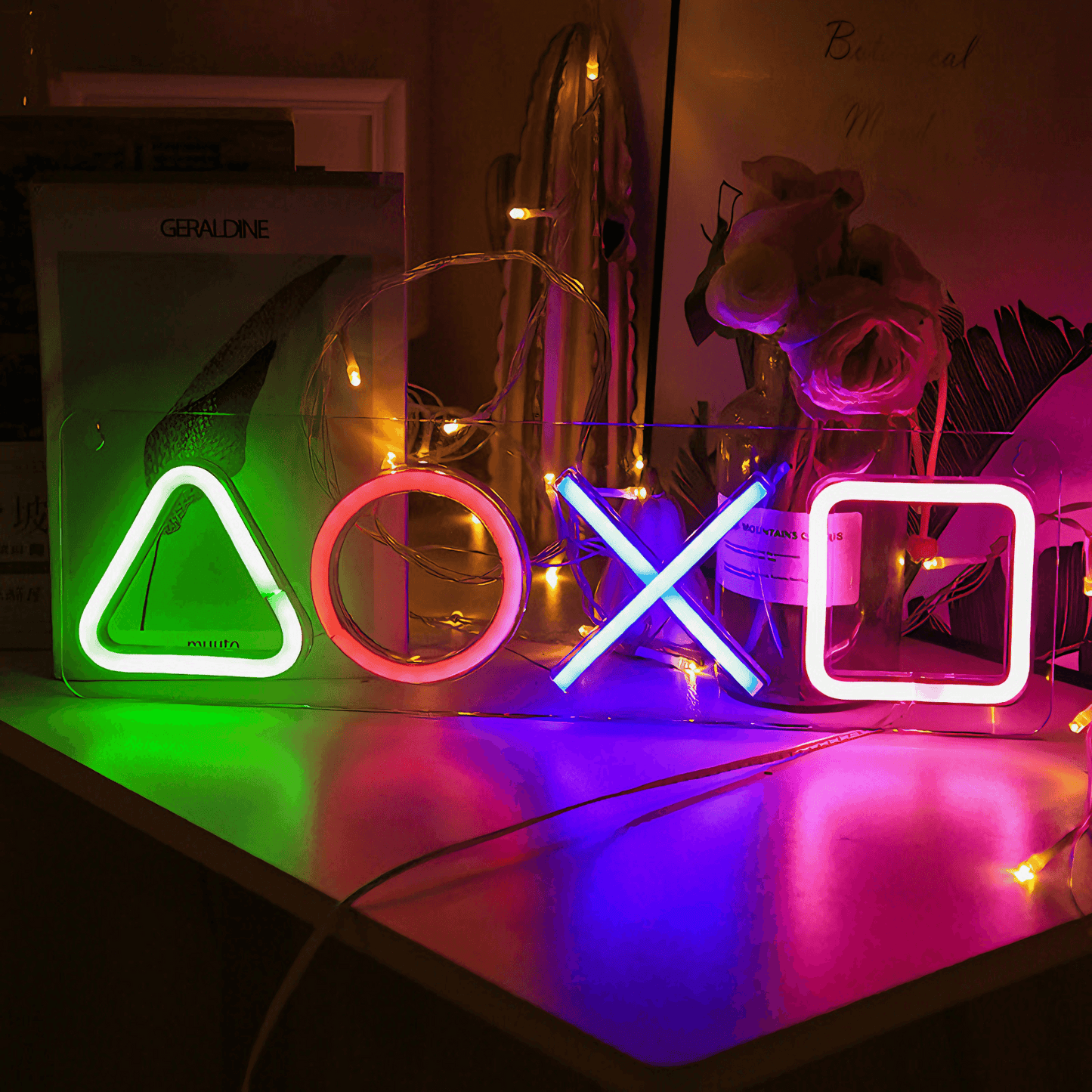 PS Neon Sign