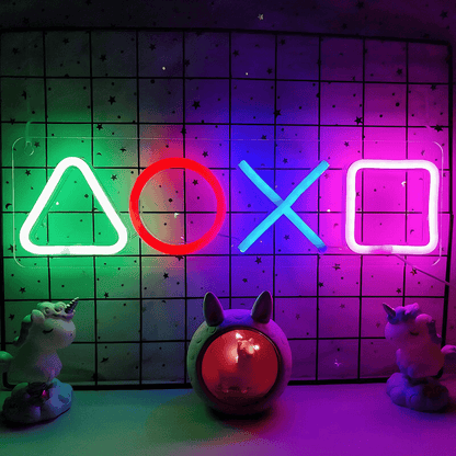 PS Neon Sign