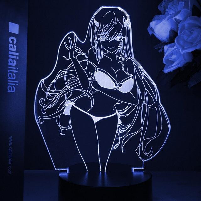 Anime Girls 3D Lamps
