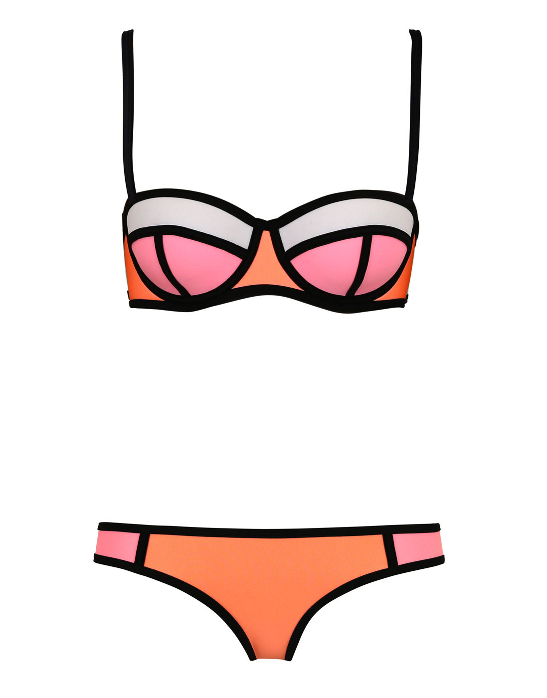 NEON PRINT BIKINI