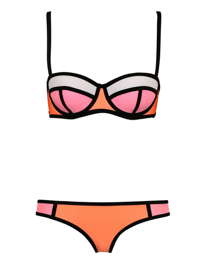 NEON PRINT BIKINI