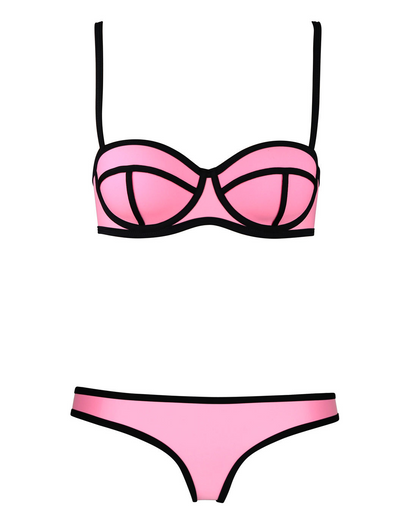 NEON PRINT BIKINI