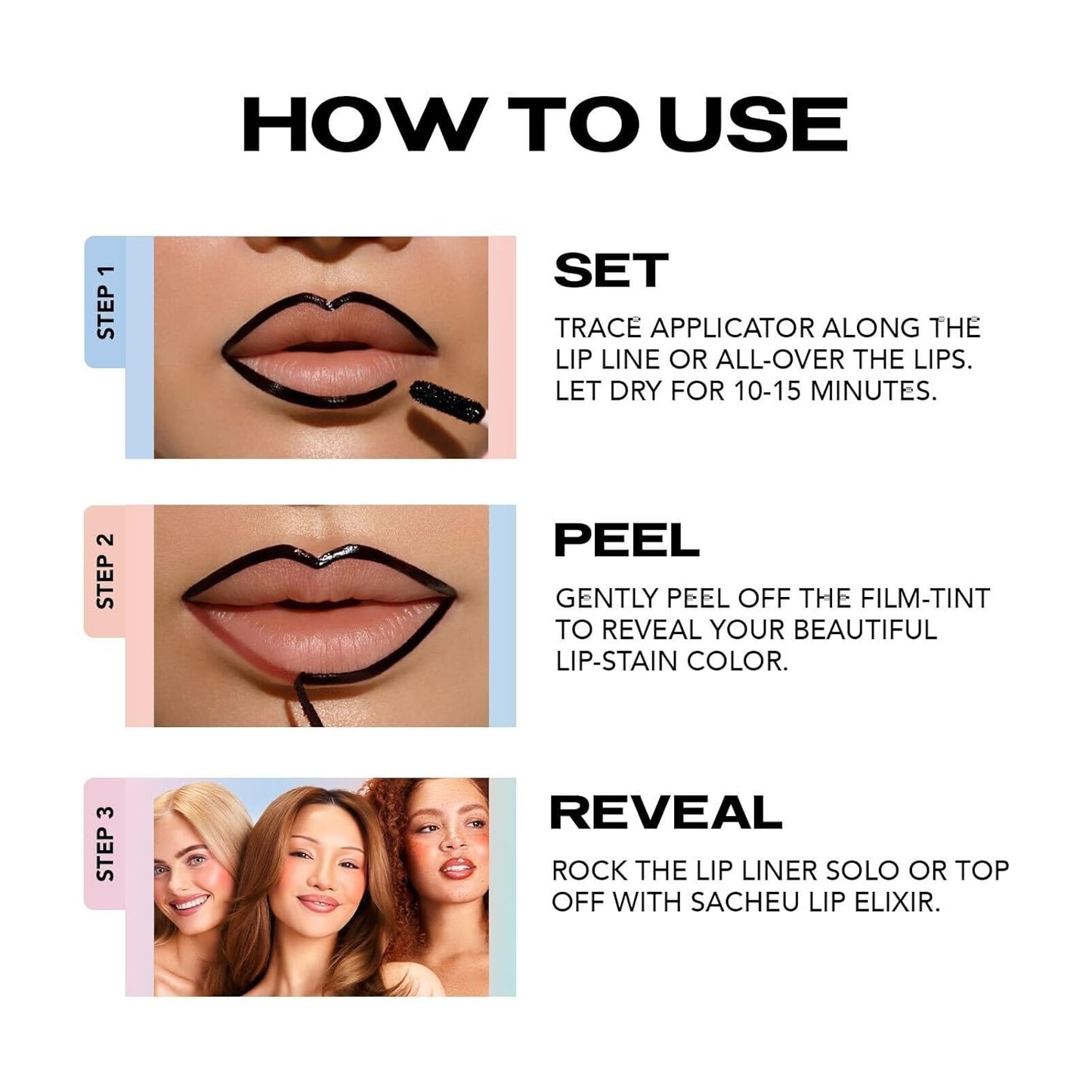 LipLock STAY-N Peel Off Lip Stain