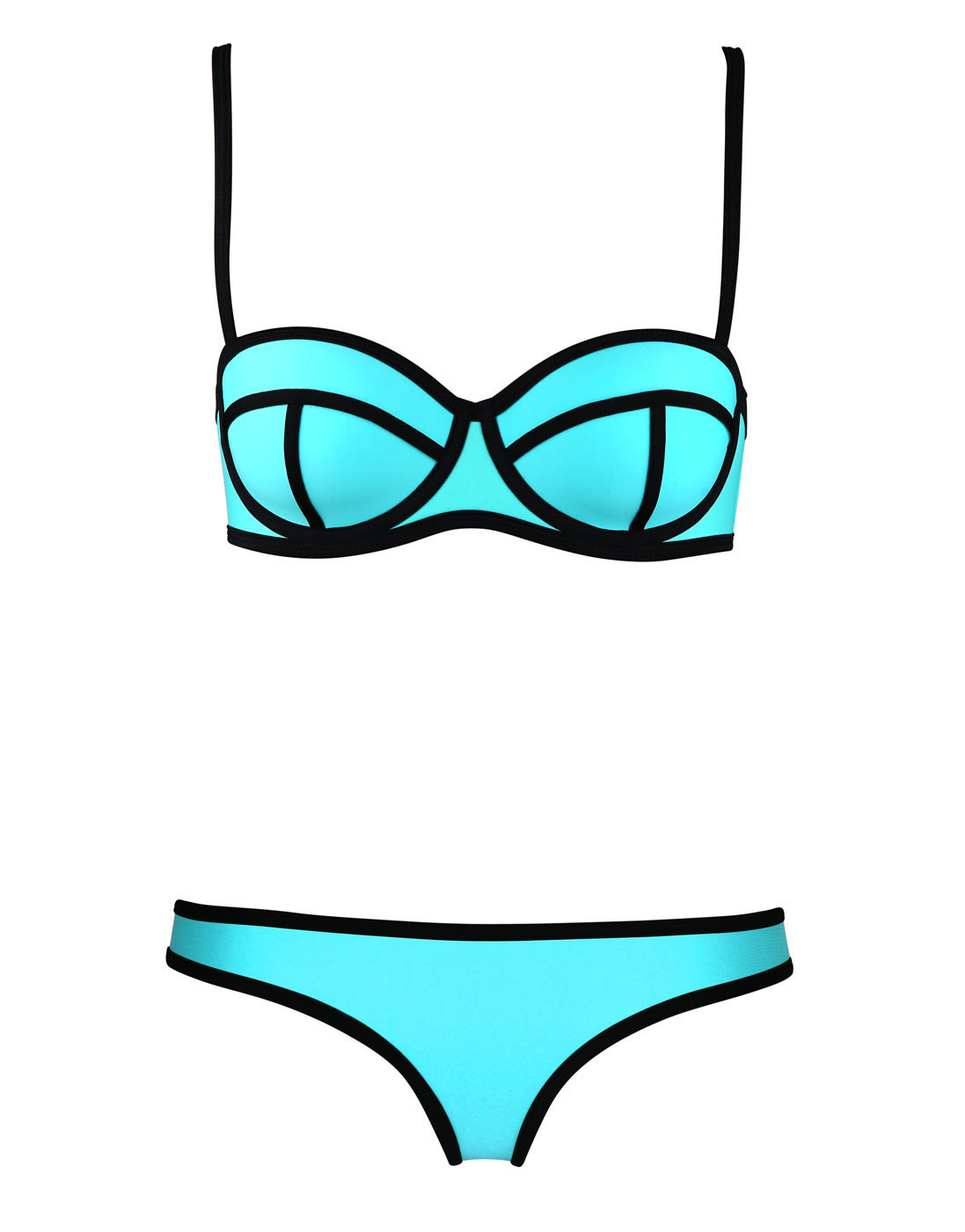 NEON PRINT BIKINI